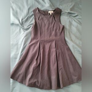 Like new Monteau grey fit & flare dress